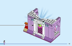 LEGO 43245 instructions page 35 – build guide
