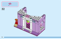 LEGO 43245 instructions page 36 – build guide