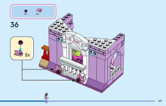 LEGO 43245 instructions page 43 – build guide