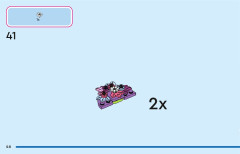 LEGO 43245 instructions page 46 – build guide