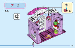 LEGO 43245 instructions page 49 – build guide