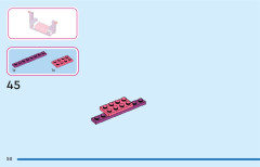LEGO 43245 instructions page 50 – build guide
