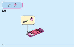 LEGO 43245 instructions page 52 – build guide