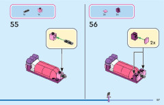 LEGO 43245 instructions page 57 – build guide