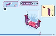 LEGO 43245 instructions page 59 – build guide