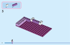LEGO 43245 instructions page 6 – build guide