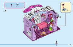 LEGO 43245 instructions page 61 – build guide