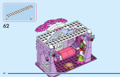 LEGO 43245 instructions page 62 – build guide