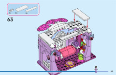 LEGO 43245 instructions page 63 – build guide
