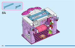 LEGO 43245 instructions page 64 – build guide