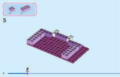 LEGO 43245 instructions page 8 – build guide