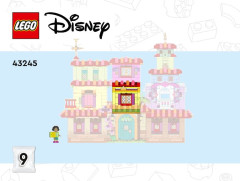 LEGO 43245 instructions page 1 – build guide