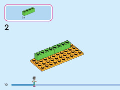 LEGO 43245 instructions page 10 – build guide