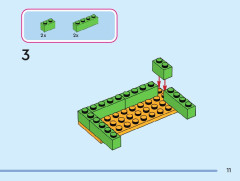 LEGO 43245 instructions page 11 – build guide