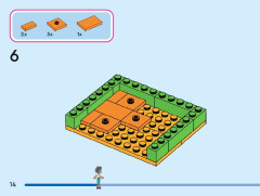 LEGO 43245 instructions page 14 – build guide