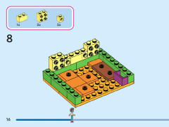 LEGO 43245 instructions page 16 – build guide