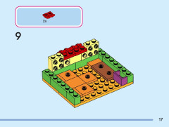 LEGO 43245 instructions page 17 – build guide