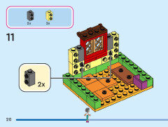 LEGO 43245 instructions page 20 – build guide