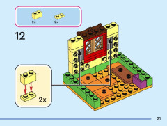 LEGO 43245 instructions page 21 – build guide