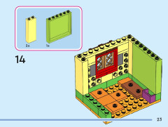 LEGO 43245 instructions page 23 – build guide