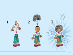 LEGO 43245 instructions page 3 – build guide