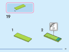 LEGO 43245 instructions page 31 – build guide