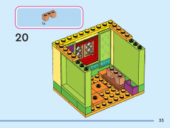 LEGO 43245 instructions page 33 – build guide