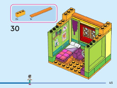 LEGO 43245 instructions page 45 – build guide