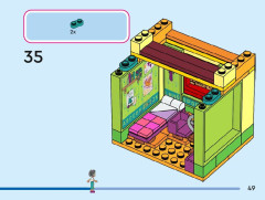 LEGO 43245 instructions page 49 – build guide