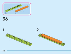 LEGO 43245 instructions page 50 – build guide