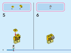 LEGO 43245 instructions page 6 – build guide