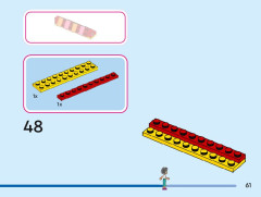 LEGO 43245 instructions page 61 – build guide