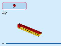 LEGO 43245 instructions page 62 – build guide