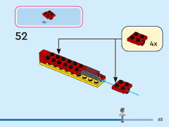 LEGO 43245 instructions page 65 – build guide