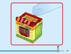 LEGO 43245 instructions page 69 – build guide