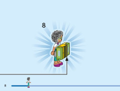 LEGO 43245 instructions page 8 – build guide