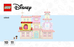 LEGO 43245 instructions page 1 – build guide