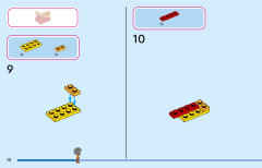 LEGO 43245 instructions page 12 – build guide