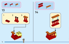 LEGO 43245 instructions page 14 – build guide