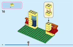 LEGO 43245 instructions page 16 – build guide