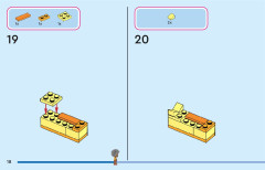 LEGO 43245 instructions page 18 – build guide