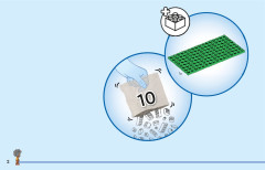 LEGO 43245 instructions page 2 – build guide