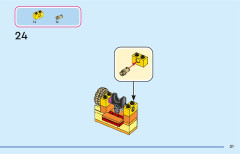 LEGO 43245 instructions page 21 – build guide