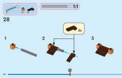 LEGO 43245 instructions page 24 – build guide