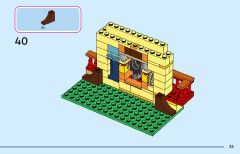 LEGO 43245 instructions page 35 – build guide