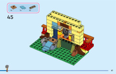 LEGO 43245 instructions page 41 – build guide