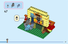 LEGO 43245 instructions page 43 – build guide