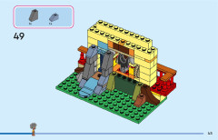 LEGO 43245 instructions page 45 – build guide