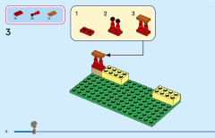 LEGO 43245 instructions page 6 – build guide