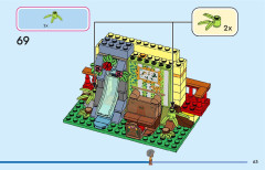 LEGO 43245 instructions page 63 – build guide